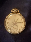1908 Elgin Pocket Watch Rare Masonic Illuminati Dial Collector Timepiece Antique