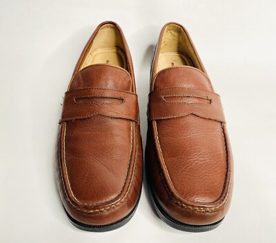 NWOT Rockport Men\'s Tan Leather Slip-Ons - no box Men main image 2