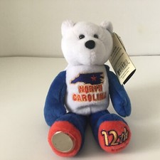 Limited Treasures, NORTH CAROLINA, State Quarter Bear, 8  Plush