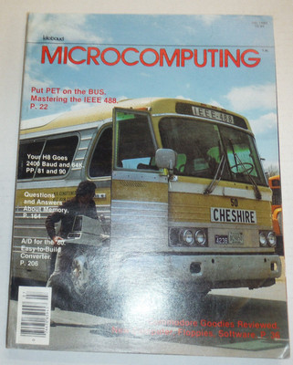 Kilobaud Microcomputing Magazine Put PET On The Bus July 1980 120414R2