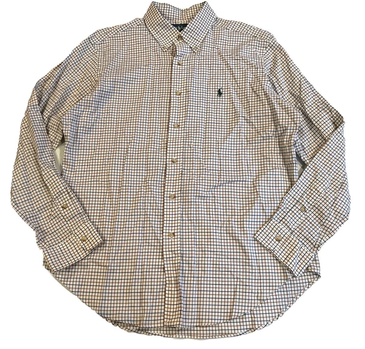 Polo by Ralph Lauren Mens Classic Fit Long Sleeve Button Up Shirt