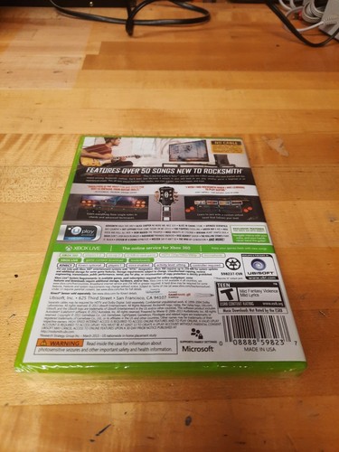 Rocksmith  ALL NEW 2014 EDITION (Microsoft Xbox 360, 2013) NEW & SEALED. - Picture 2 of 5