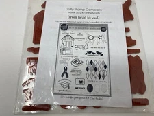 Unity Stamp Company Kit of the Month CHOICE 2012 2013 2014 2015 Rubber Set