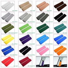 Cotton seat belt covers choose from 22 colors ( set of two )