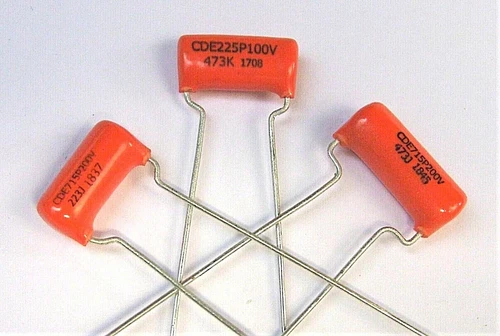 Genuine Sprague Orange Drop Capacitor Cap for Guitar .022uf  or .047uf