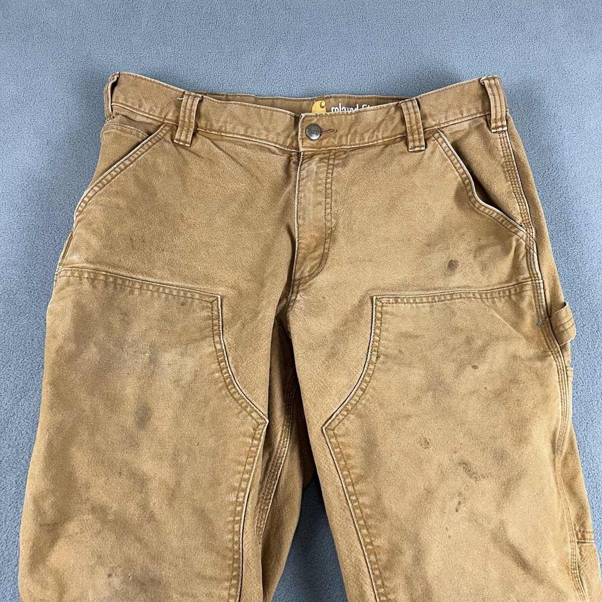 Distressed Double Knee Pants G-Brown M 【公式通販】