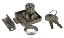Furniture Desk Draw Rim Lock 708-GLC-22 2 Keys (Same Or Different Keys)