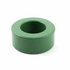 Electric Transformers Green Round Toroid Ferrite Cores, 36mm x 23mm x 15mm-