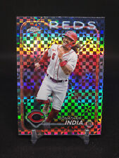 2024 Topps Chrome - #185 Jonathan India X-Fractor Cincinnati Reds 