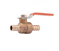 New SharkBite 224612LFA 1/2" PEX Crimp Ball Valve, Brass Fitting Free Ship