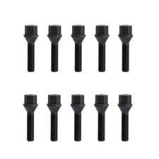 KSP 10PCS M14x1.25 Extended Lug Bolts Cone Seat 45mm Shank For BMW I3 I8 M5 M6