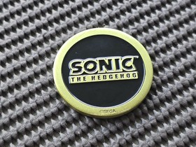 Tails Sonic Sega Shop UK Coin Medal Exclusive Rare Promo GENESIS SATURN CD 32