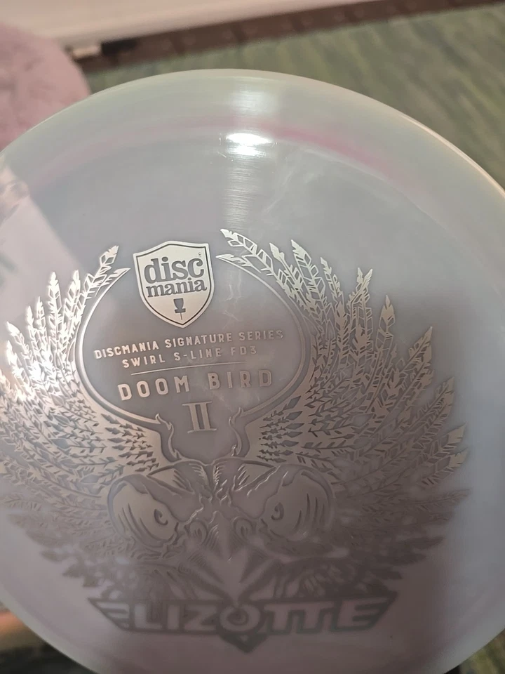 Discmania Simon Lizotte Signature Series Swirl S-Line FD3 Doom Bird 2 175g - Image 2 of 4