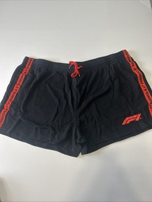 Formula 1 F1 Women s Shorts   Size 3X- Black with Red Logo Trim   Hybrid