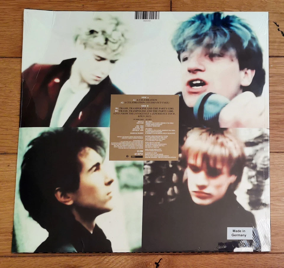 U2 A CELEBRATION - 12" RSD  Ltd Edition Still Sealed - Image 2 of 3