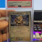 Pokémon Meowth 048/064 Sv: Shrouded Fable Reverse Holo Common PSA 8