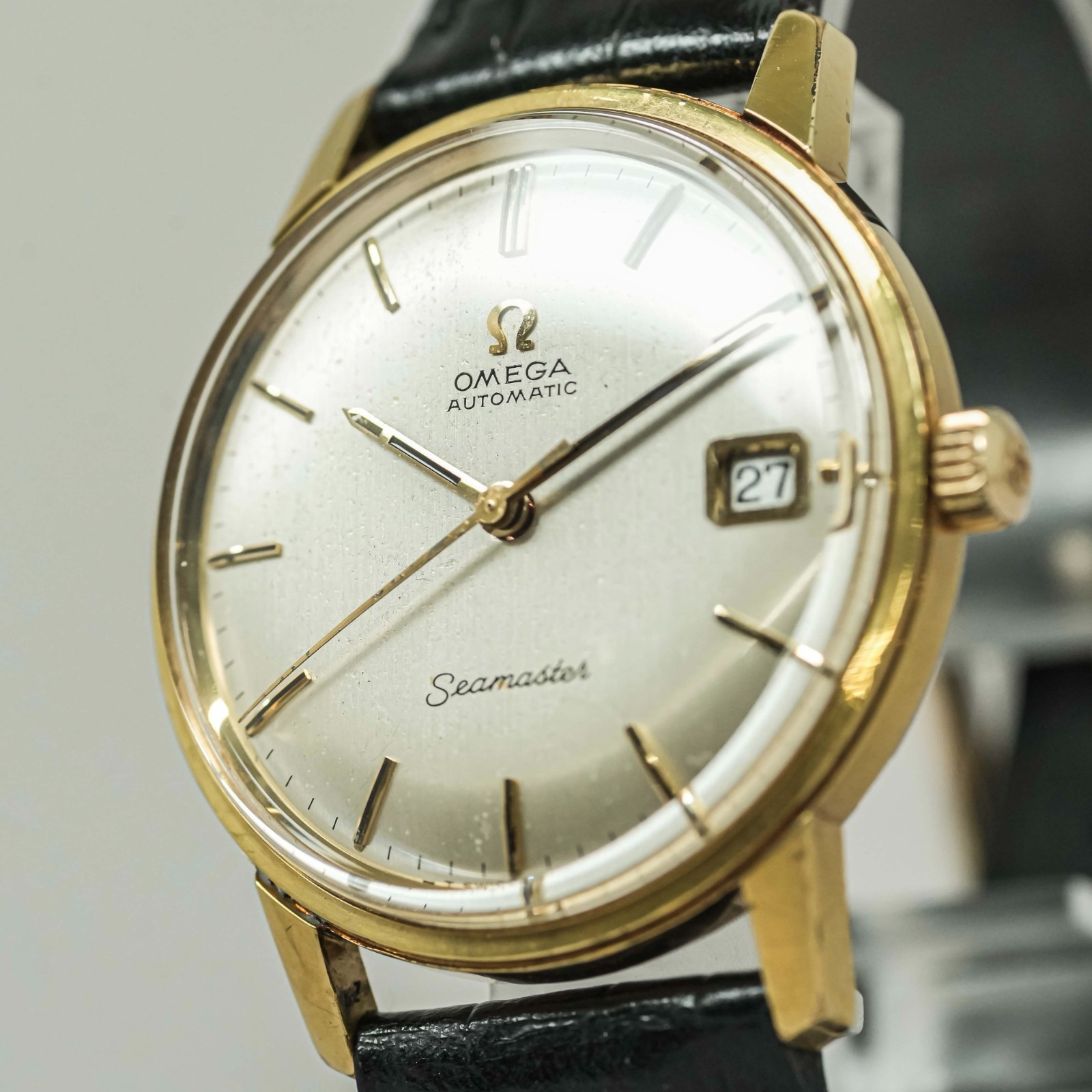 *OH OMEGA Seamaster Cal.565 Gold Date