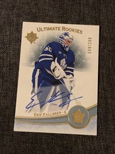 2022/23 Ultimate Collection Ultimate Rookies Autograph Erik Kallgren 249/299