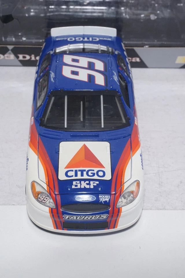 Team Caliber Pit Stop 2002 NASCAR #99 Jeff Burton - Citgo 1:24 Die Cast Car Foto 3 de 4