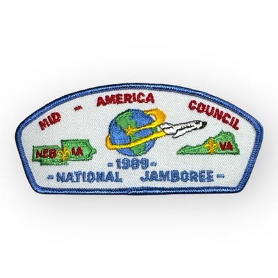 Mid-America Council 1989 National Jamboree Strip Patch