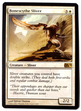 Bonescythe Sliver [Foil] Prices | Magic M14 | Magic Cards