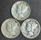1931 Mercury Dime Year Set