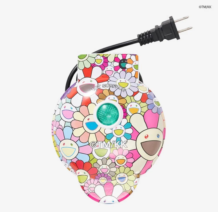NTWRK x Takashi Murakami Waffle Maker TM KK Flower Design Limited
