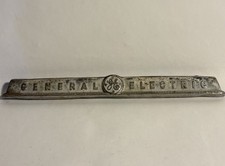 1950? General Electric vintage GE refrigerator emblem badge logo used original