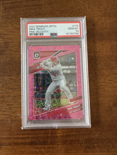 2021 Panini Donruss Optic Mike Trout PINK Velocity Prizm /249 PSA 10!!!
