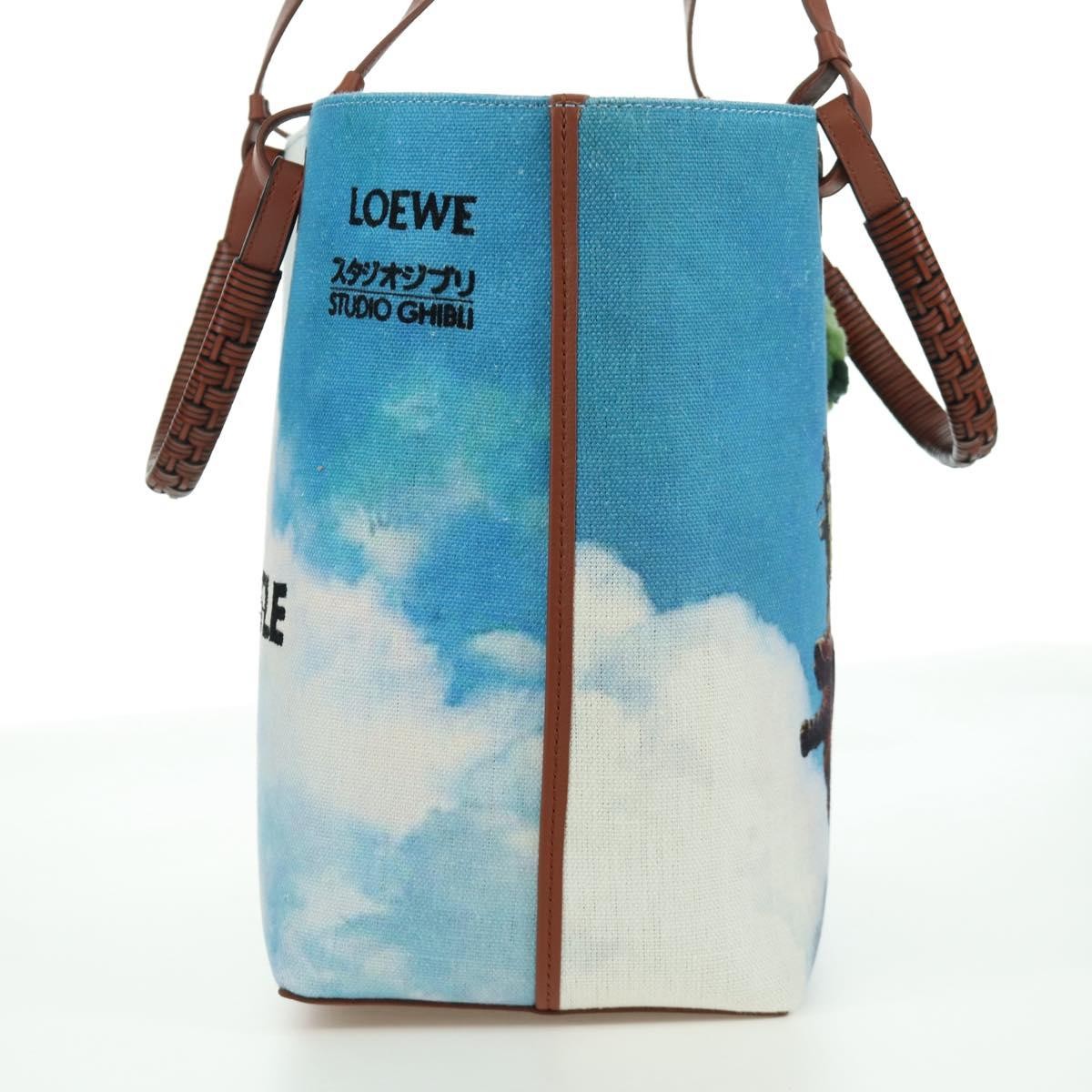 LOEWE × Studio Ghibli Howl's Moving Castle Anagram Bag Canvas Auth 166901SM image 5