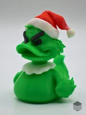 The Grinch duck Christmas duck jeep duck