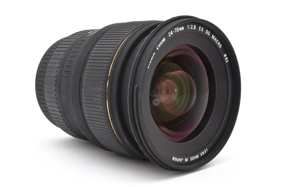 Sigma 24-70mm F/2.8 EX DG MACRO Lens for Canon EF [READ] w/Hood,Case Japan Y2106 - Image 4 of 4