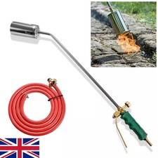 Propane Butane Gas Torch Burner Blow Plumbers Roofers Roofing Brazing & 2M Hose