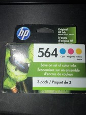 HP 564 Original CMY Ink Cartridge N9H57FN - 3 Pack Exp 2023