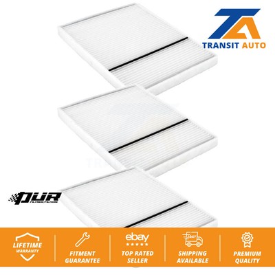 Cabin Air Filter (3 Pack) For Buick Lucerne Cadillac LeSabre DTS DeVille Pontiac