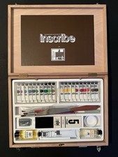 Rare ancien kit peinture huile boite d'artiste coffret bois JM Paillard Paris