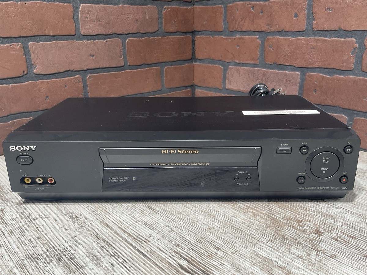 Sony SLV-N77 Video Cassette Recorder VCR VHS - Mostly Working READ