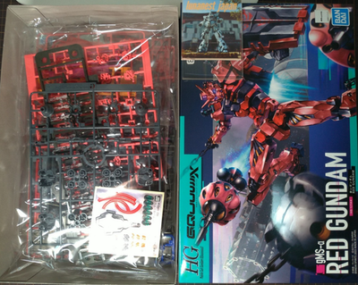 HG GFreD + Red Gundam Popular SET 1/144 Gundam Plastic models