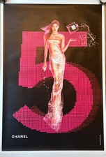Goude Jean Chanel 5 Rose Affiches Vintage 118x175 Offer