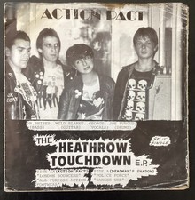 Action Pact/ Dead Man’s Shadow Heathrow Touchdown Split 7” Vinyl EP