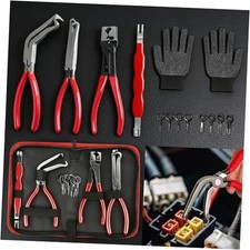 6-Pcs Kit Electrical Disconnect Pliers Set for Cars, Automotive Electrical