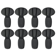 8 Pcs Mesh Adhesive Back of Heel Cushion Pads Heel Grips Inserts for Boots