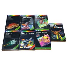 Lot Of 7 Factory Sealed HesWare Commodore 64 Vic 20 Games HES MON 64 Lazer Zone