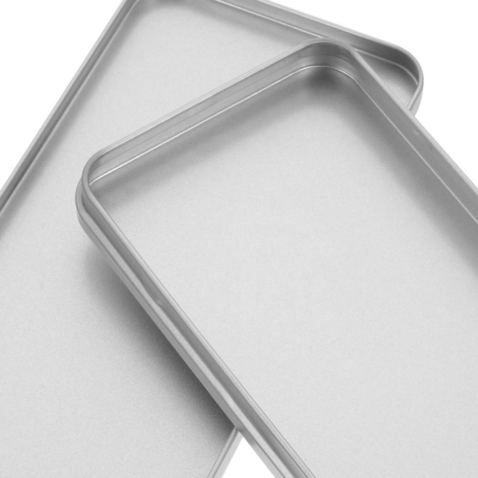 Barattolo Portaoggetti In Alluminio 3.0 - Contenitore Metallico A Doppio Scomparto EDC Impermeabile Con Guarnizione - Grigio