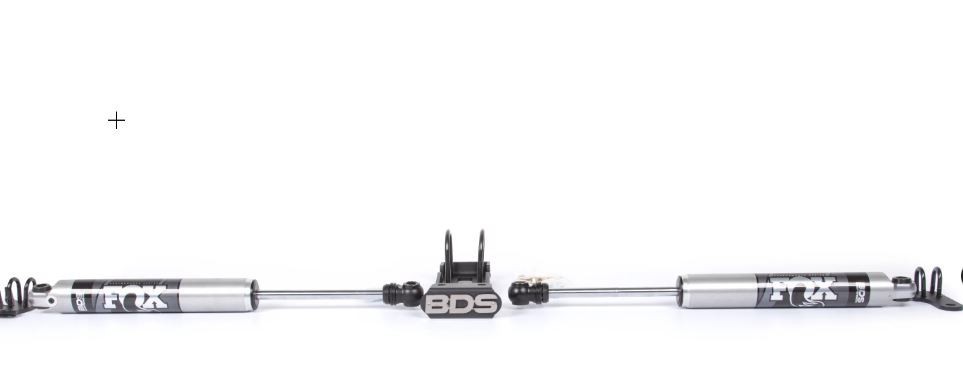 BDS FOX DUAL STEERING STABILIZER KIT 97-06 JEEP WRANGLER TJ