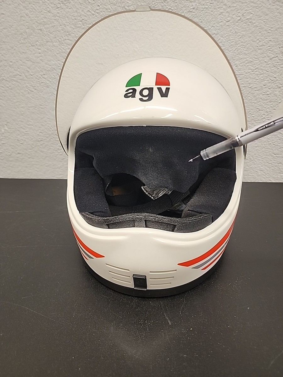 1980s AGV・VALENZA VINTAGE MOTOCROS 1980s AGV・VALENZA VINTAGE MOTOCROS Casco Vintage Clásico Agv AG