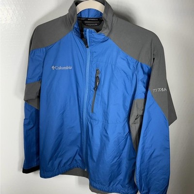 Columbia Women's Titanium Blue and Gray Performance Jacket 293