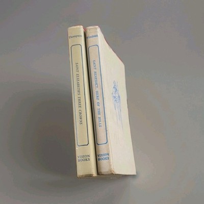 Saint Elizabeth's Three Crowns & Saint Benedict Vision Books Hardcover Christian