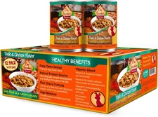 Scoochie Pet Products Chef Scoochie's Duck & Chicken Dog 1 Count (Pack of 12) 