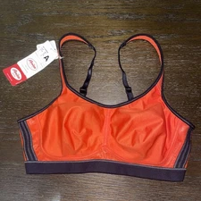 NWT Anita Active Cup A US 40 Orange Neon Sports Bra